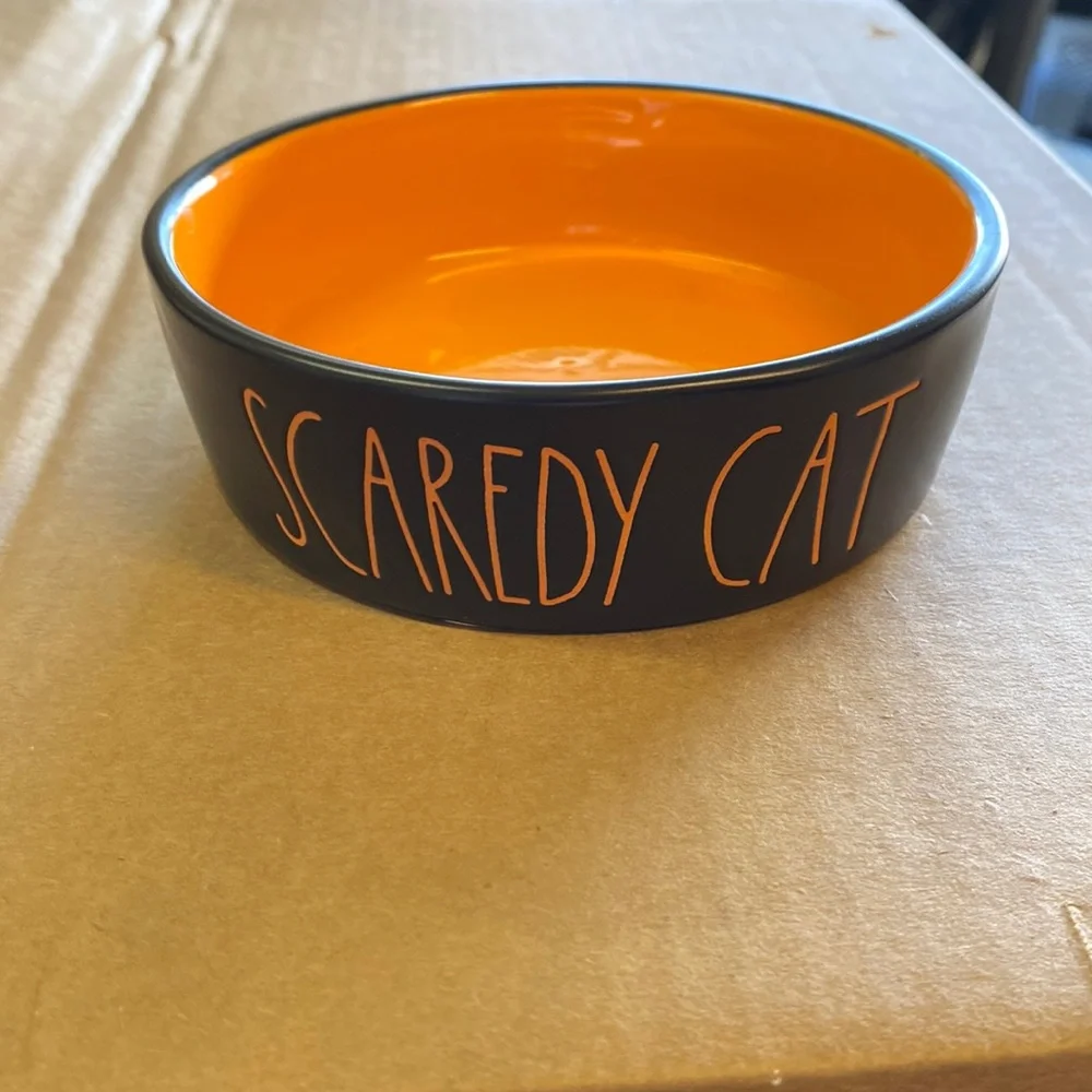 Rae Dunn Scaredy Cat Bowl